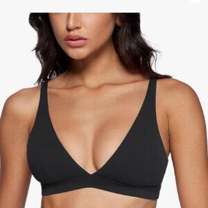 Yoga Low Impact Deep V-Neck Sports Bra Padded Fitness Bra U Back Wireless